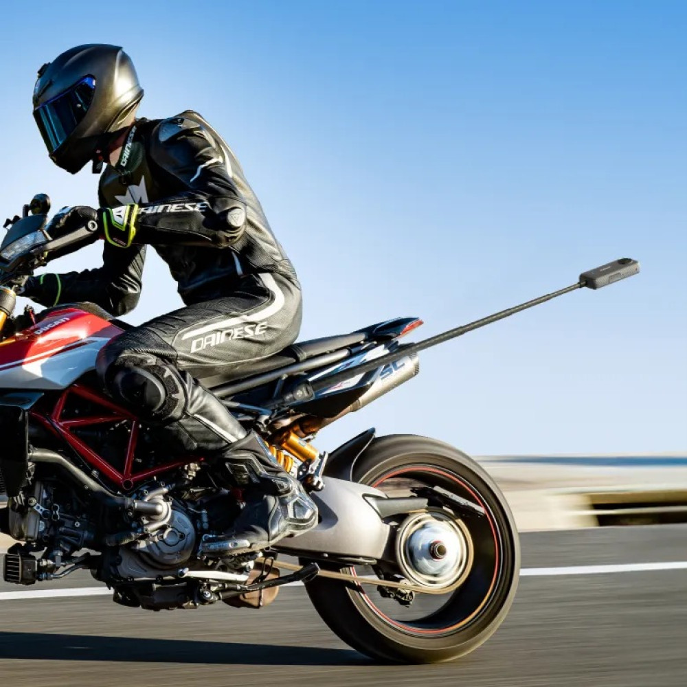 Insta360 Motorcycle U-Bolt Mount (no selfie stick included) - Universal for all Action Cameras