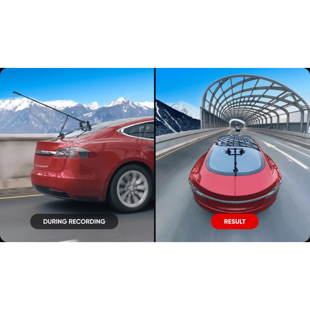 Insta360 Triple Suction Cup Car Mount (no selfie stick included)
