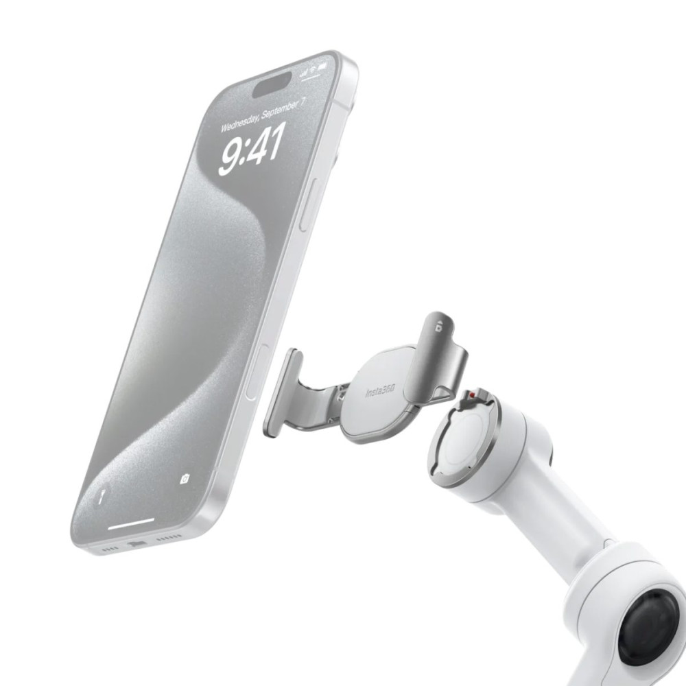 Insta360 Flow 2/Flow 2 Pro Magnetic Phone Clamp (Grey)