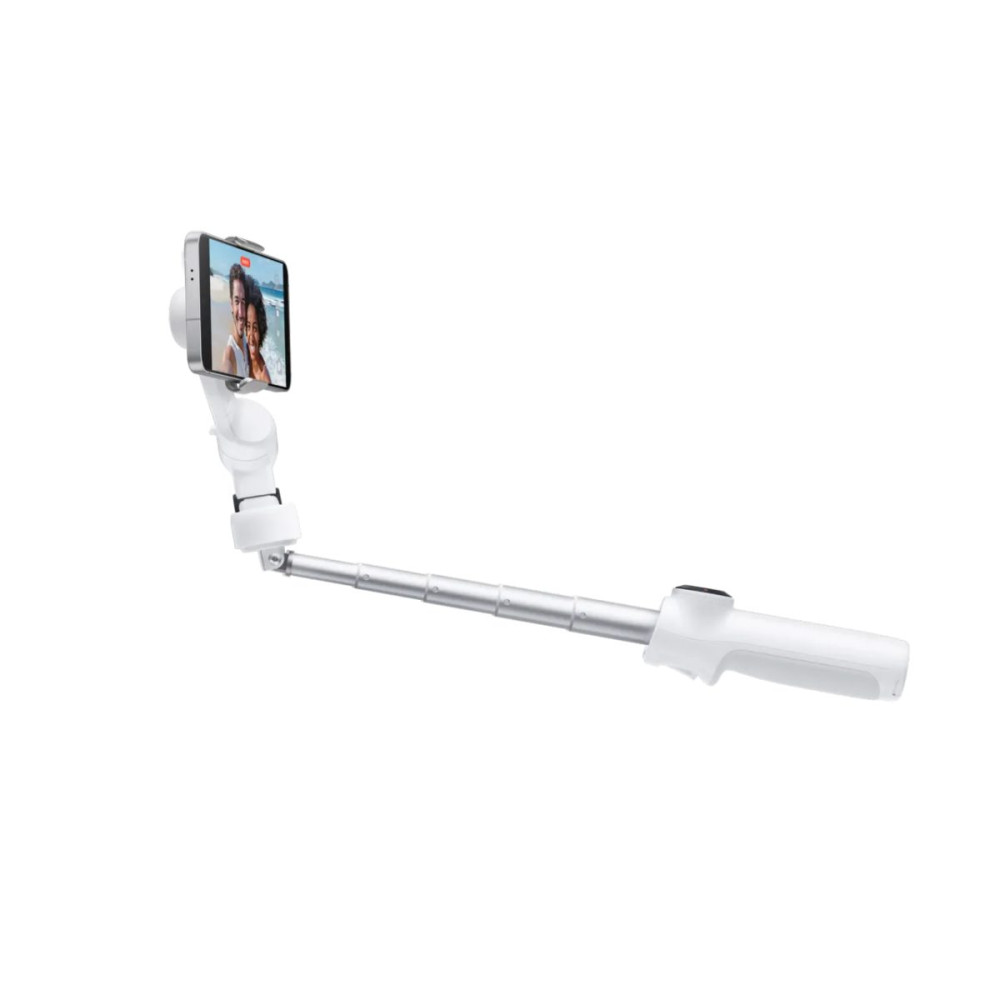 Insta360 Flow 2 Standard Bundle White - A.I. Powered Gimbal Stabilzer for Smartphone USB-C