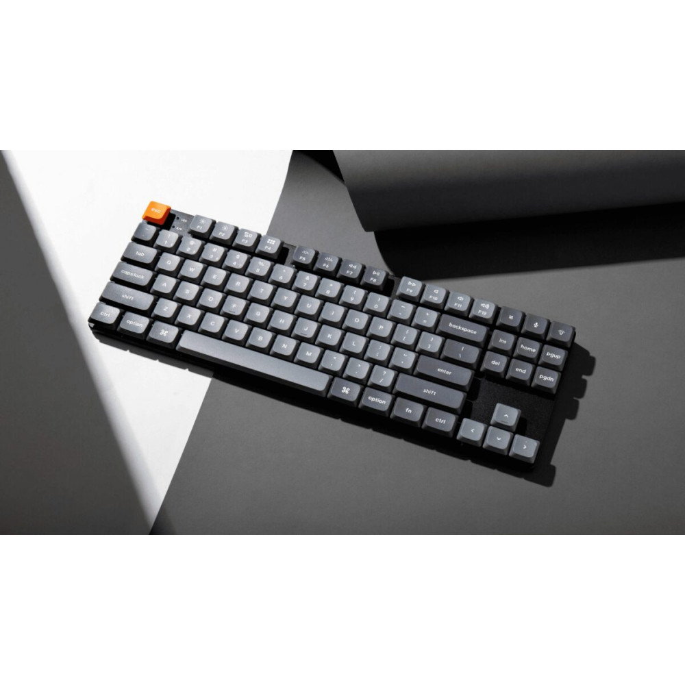 Keychron K1 Max (K1M-H1) ANSI 80% TKL Black Full Assembled Red Switch RGB Hot-Swap Wired Low Profile