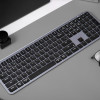 Keychron B6 Pro (B6P-K1) Ultraslim Wireless BT Keyboard ZMK Online customization - Gray 100% US Lay