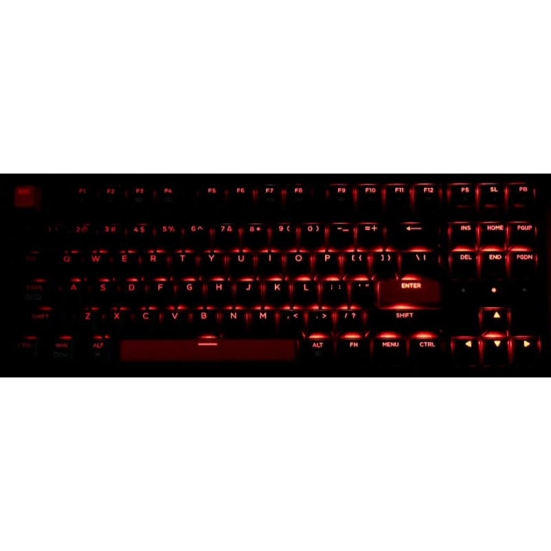 Keychron C3 Pro (C3P-A1) QMK/VIA Mechanical Red Switch 80% US Layout