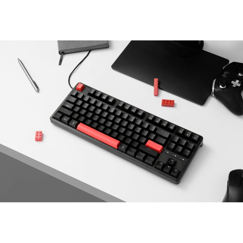 Keychron C3 Pro (C3P-A1) QMK/VIA Mechanical Red Switch 80% US Layout