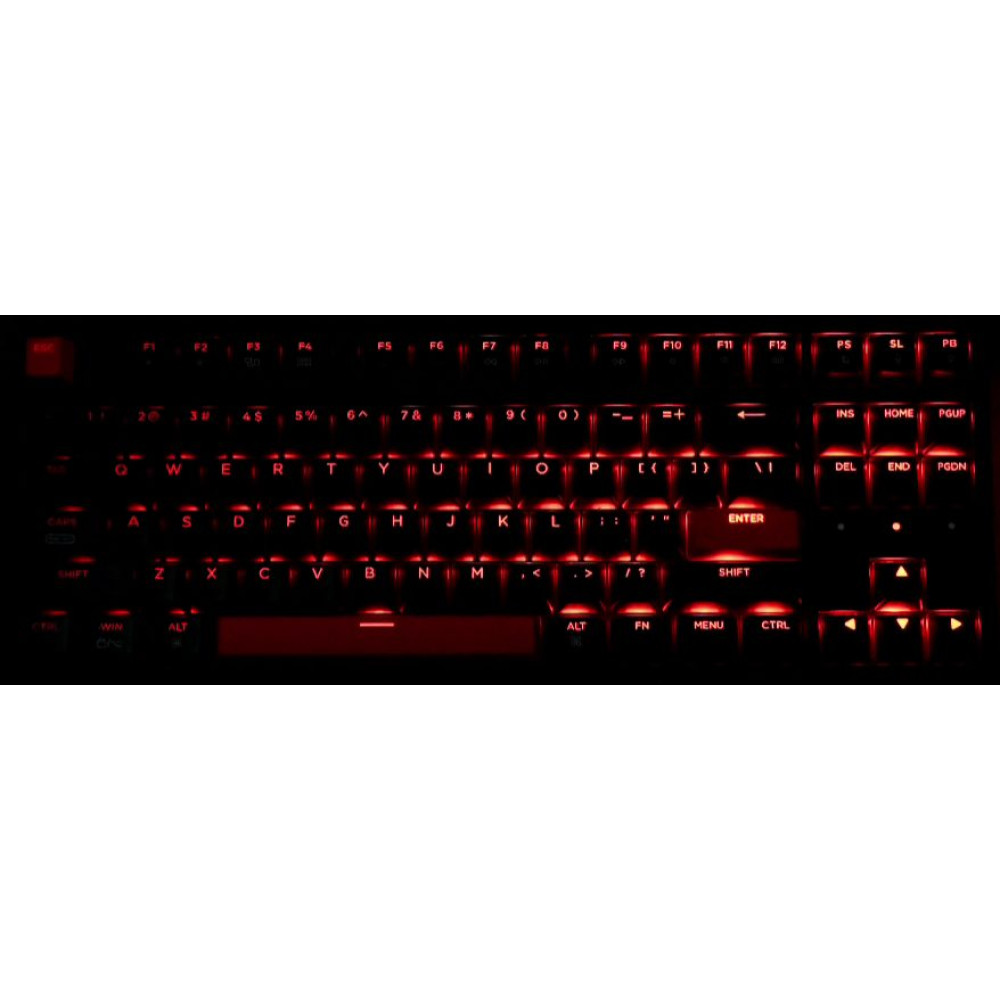 Keychron C3 Pro (C3P-H1) RGB QMK/VIA Mechanical Red Switch - Hot Swappable 80% US Layout