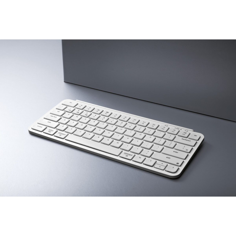 Keychron B1 Pro (B1P-K8) Ultraslim Mini Wireless Keyboard ZMK Online customize-Ivory White 75% US