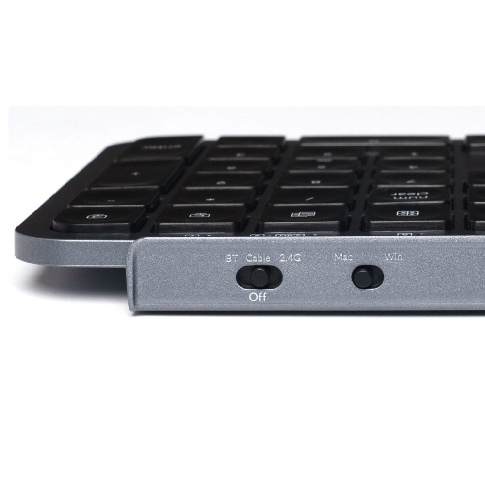 Keychron B1 Pro (B1P-K8) Ultraslim Mini Wireless Keyboard ZMK Online customize-Ivory White 75% US