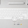 Keychron B6 Pro (B6P-K8) Ultraslim Wireless BT Keyboard ZMK Online customizen-Ivory White 100% US