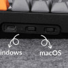 Keychron K8 Max (K8M-B4) QMK Wireless Mechanical Keyboard Banana Switch RGB 80% US Layout