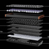 Keychron K2 HE (K2H-J1)Wireless Magnetic Hall Effect RGB Custom Keyboard 75% US Layout shine-through