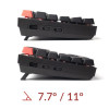 Keychron K8 V2 (K8X-J3) QMK Wireless Mechanical Keyboard Brown Switch HotSwap RGB 80% US Lay Alum