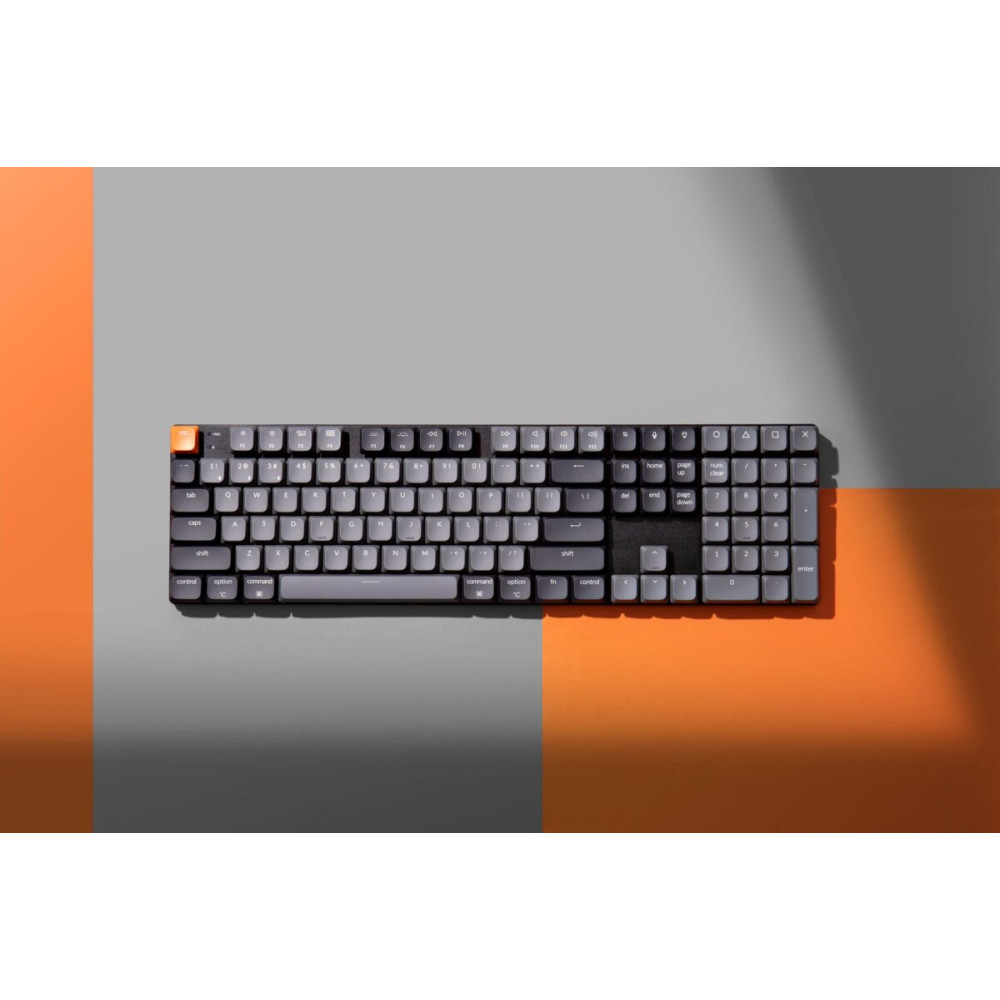 Keychron K5 V2 (K5X-B4) QMK Wireless Mechanical Keyboard Banana Switch RGB 100% US Layout