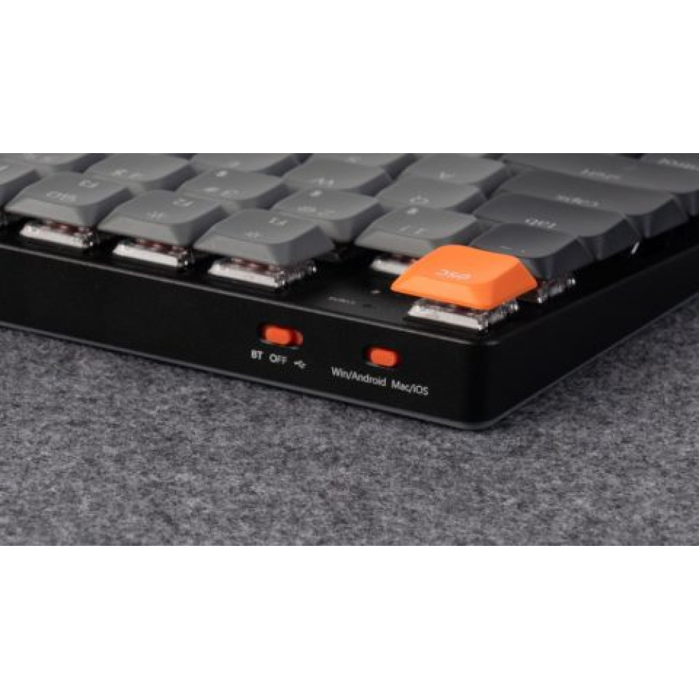 Keychron K5 V2 (K5X-B4) QMK Wireless Mechanical Keyboard Banana Switch RGB 100% US Layout
