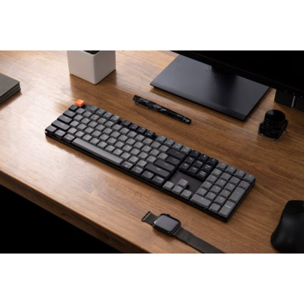 Keychron K5 V2 (K5X-B4) QMK Wireless Mechanical Keyboard Banana Switch RGB 100% US Layout