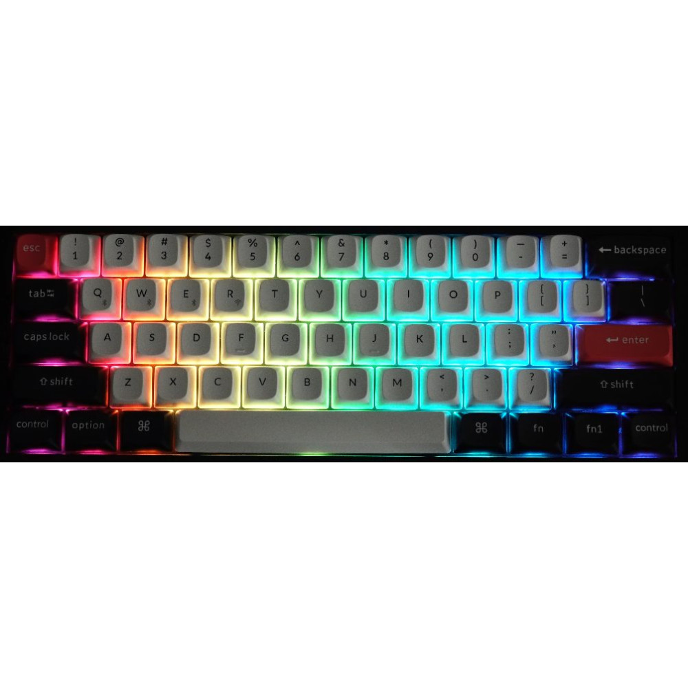 Keychron Q4 HE (Q4H-C1) QMK Wireless Custom Hall Effect Keyboard Purple Switch 60% US Layout