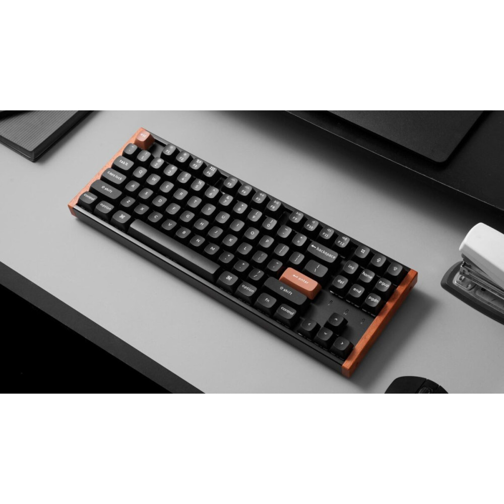 Keychron K8 HE (K8H-F1) Special Wood Edition Wireless Magnetic Hall Effect RGB Keyboard 80% US