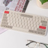 Keychron B1 Pro (B1P-K13) Ultraslim Mini Wireless BT Keyboard ZMK Online customize Retro Red 75% US