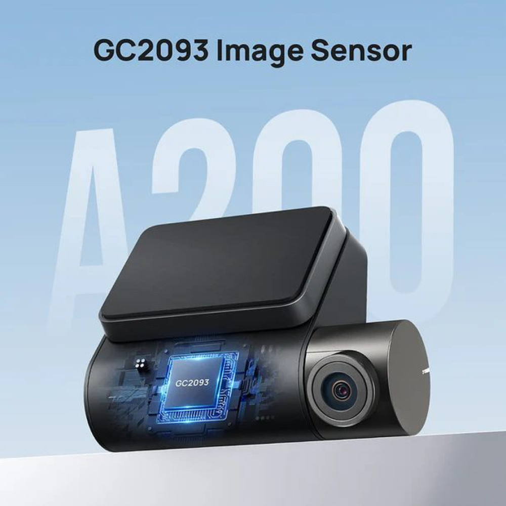 70mai A200-1 Front & Rear Dash Cam w. Screen, Set with RC11 Rearview Camera, 1080P 60FPS 130FOV 500m