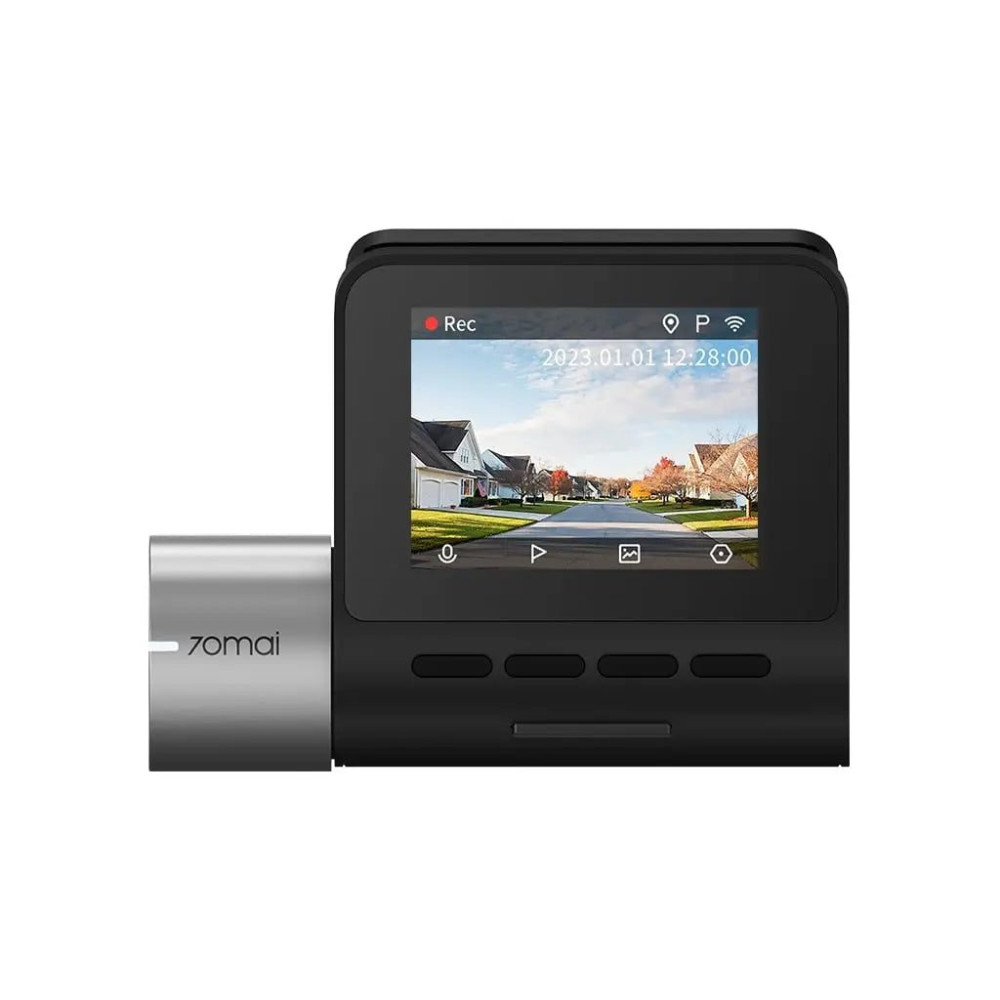 70mai Dash Cam Pro Plus+ A500S w. Screen, 1944P 140FOV 500mAh Car Camera
