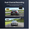 70mai Dash Cam Pro Plus+ A500S-1 Front & Rear w. Screen, set with RC06 Rearview Cam 1944P 140FOV 500