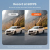 70mai A810 Dash Cam 4K w. Screen - 2160p 60FPS 150FOV GPS 500mAh Car Camera