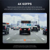 70mai Dash Cam 4K Omni 360° + Reaview Full View with Dual Sony STARVIS 2, AI 2.0 & 4G LTE (X800-2)