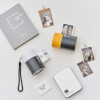 Kodak Memo Shot ERA -  2-in-1 Instant Camera and Photo label Printer + one Roll, Yellow