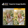 Kodak Mini 3 Retro 4PASS Smartphone Photo Printer Portable (7.6 x 7.6 cm) + 8 Sheets, Yellow