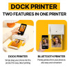 Kodak Dock Plus 4PASS Wireless Smarphone Photo Printer (10 x 15 cm) + Accessory Package with 10 Shee