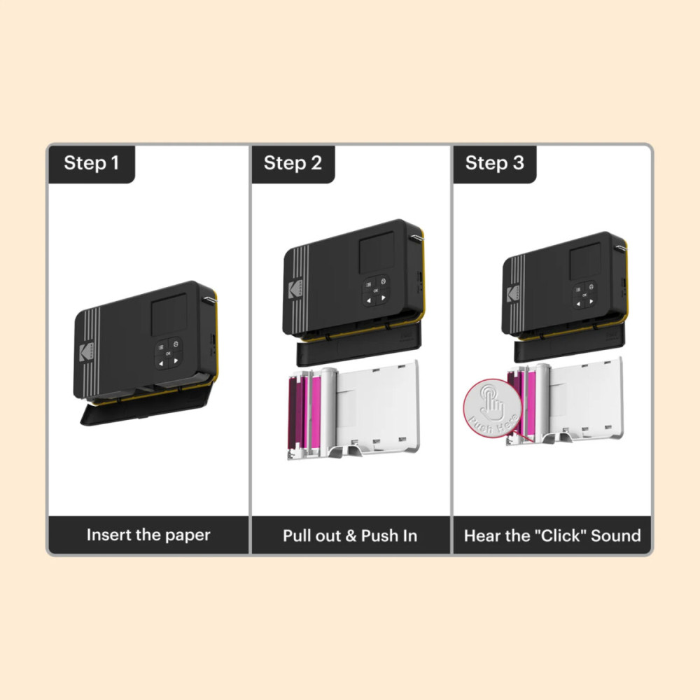 Kodak 30 Photo Cartridge for Mini Shot Combo Printers and Cameras C210/C210R (5.3 x 8.6 cm)