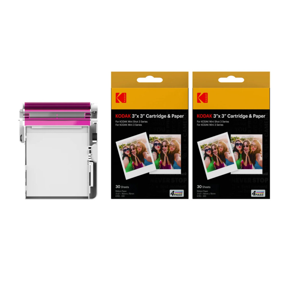 Kodak 30 Photo Cartridge for Mini Shot Combo Printers and Cameras C300/C300r (7.6 x 7.6cm)
