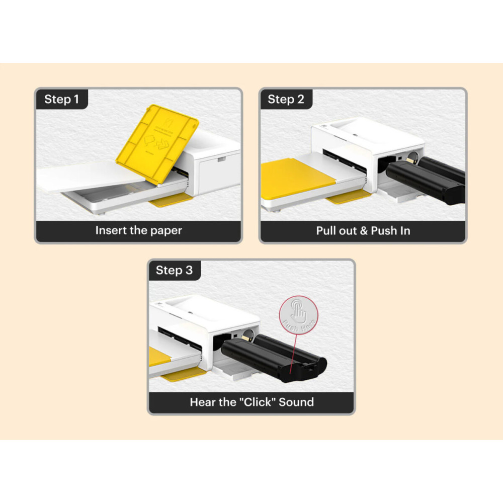 Kodak PHC-80 - Glossy Photo Paper (10x15cm) for WLAN Kodak Photo Printer (Dock Plus)