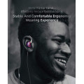 KZ ZST X Purple No Mic - IEM 3,5 In Ear Monitor Earphones, Dynamic Hybrid Dual Driver 1BA+1DD, 2x ma