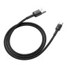 QCY USB-A to Type-C braided wire Cable Fast Charging & Data, 60W TPE+ high densidy 1,2m