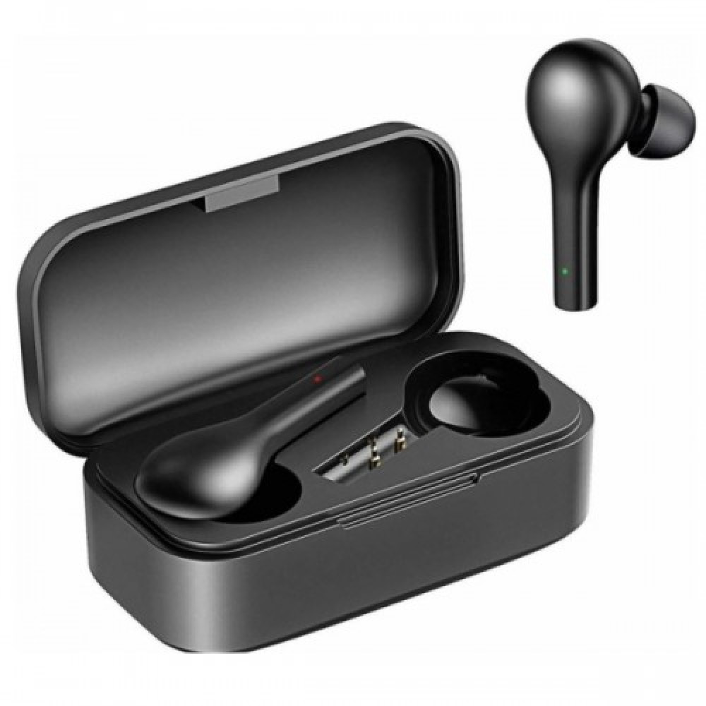 QCY T5 TWS BLACK True Wireless Gaming Earbuds 5.1 Bluetooth Headphones ENC IPX5 Speaker 6mm 5hrs