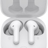 QCY T13 TWS WHITE Dual Driver 4-mic noise cancel. True Wireless Earbuds - Quick Charge 380mAh