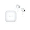 QCY T13 ANC White - TWS 10mm Dynamic Driver, 4-mic 28dB ANC, Bluetooth 5.3, 7hr-30hr, 75ms latency