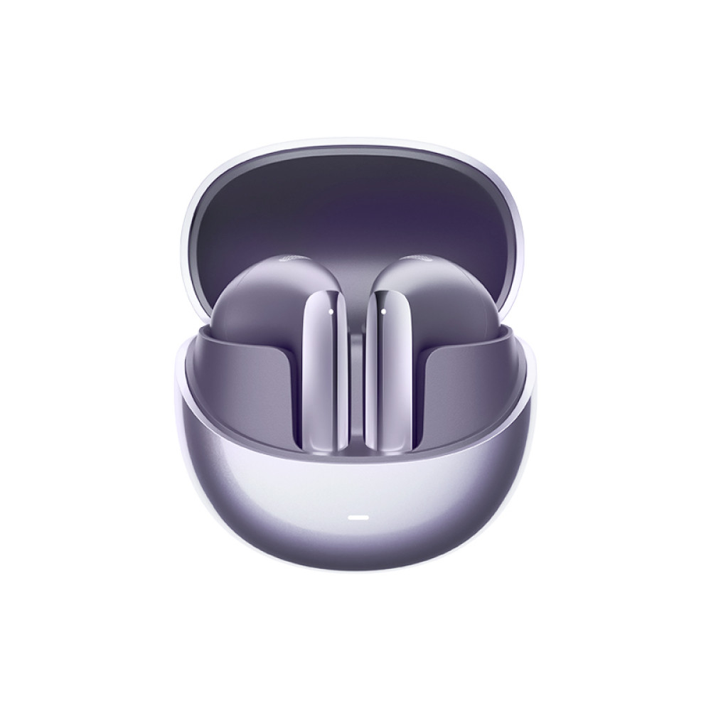 QCY AilyBuds Pro Semi-Ear ANC TWS Purple 6 mic & A.I. Noise Cancel. LDAC Audio Ultra HD Multi-point