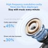 QCY AilyBuds E20 Clear Blue- Hybrid ANC Semi-Ear TWS earbuds 6mics 13mm driver IPX4 BT5.4 35h