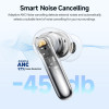 QCY Melobuds N50 ANC White - 45db ANC TWS Earbuds 6 mic ENC, IPX4 BT5.4