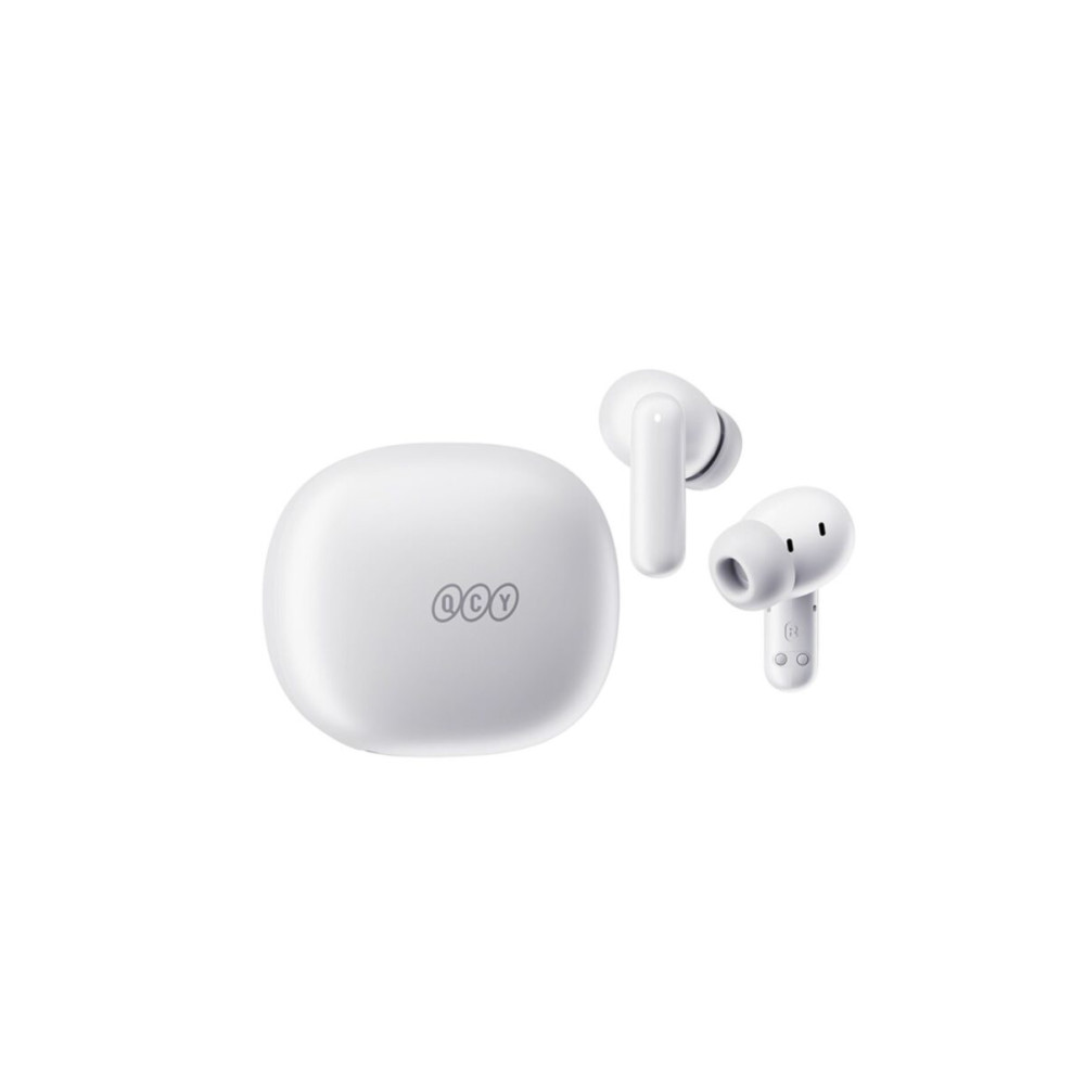 QCY Melobuds N30 (HT16) ANC White - SBC/AAC IPX4 TWS Earbuds w. Natural Transparency Mode & A.I. ENC