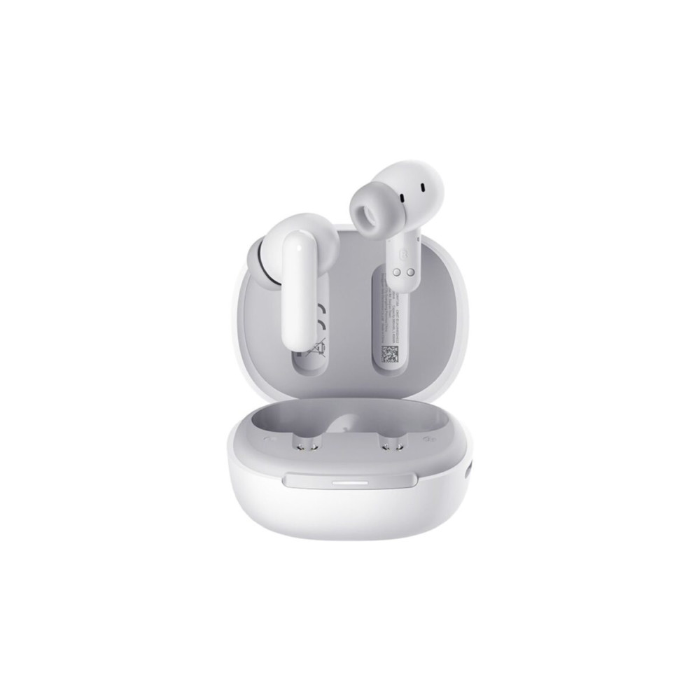 QCY Melobuds N30 (HT16) ANC White - SBC/AAC IPX4 TWS Earbuds w. Natural Transparency Mode & A.I. ENC