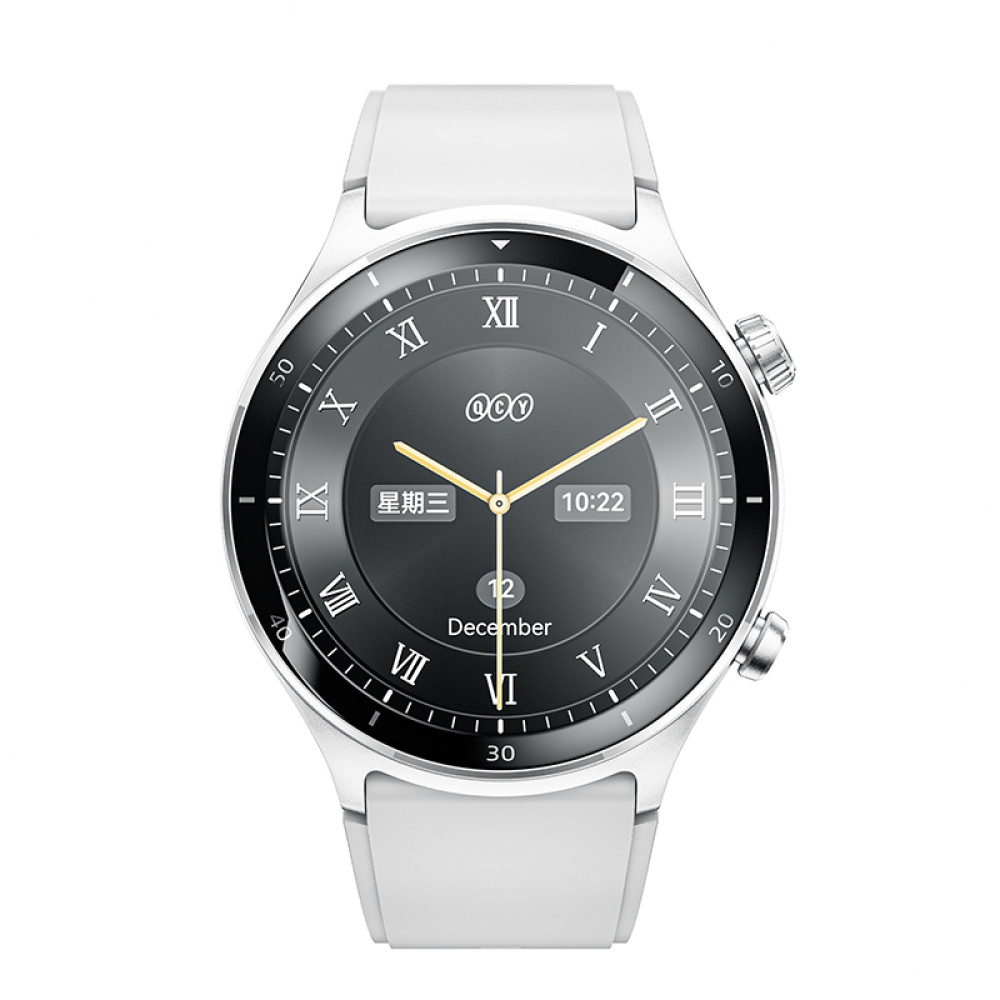 QCY Active GT S7 BT Call Watch Gray - 3ATM Waterproof, 120 sports (Auto-detect Sport A.I.)
