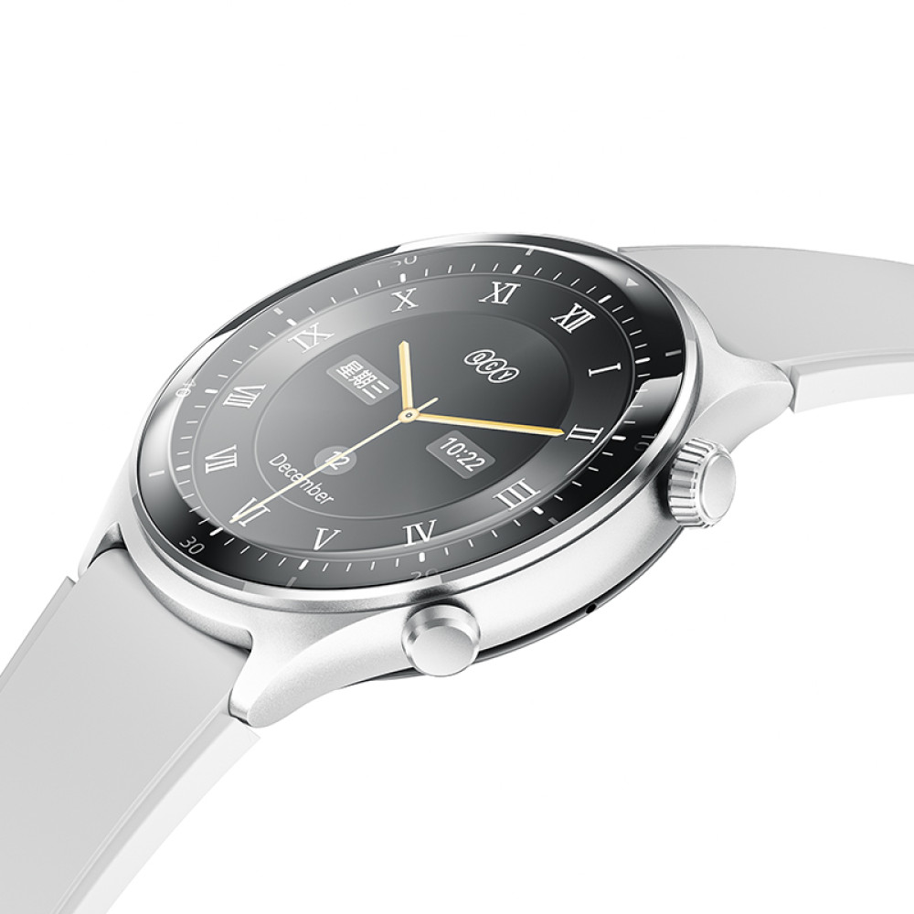 QCY Active GT S7 BT Call Watch Gray - 3ATM Waterproof, 120 sports (Auto-detect Sport A.I.)
