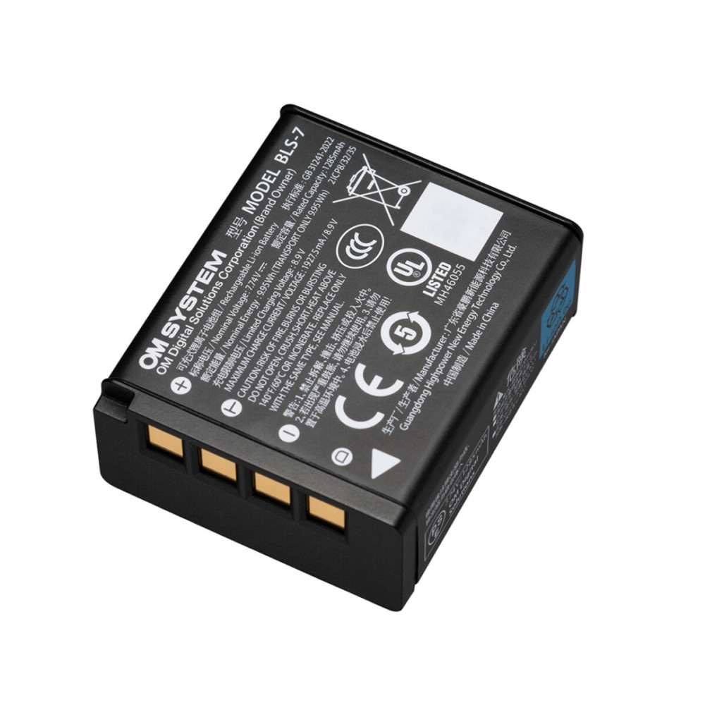 Olympus OM-System BLS-7 Li-ion Battery for OM SYSTEM PEN