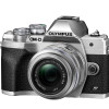 Olympus E-M10 IV Camera 1442 EZ Pancake Kit slv/slv,  M.Zuiko Digital ED 14-42mm F3.5-5.6 EZ silver