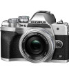 Olympus E-M10 IV Camera 1442 EZ Pancake Kit slv/slv,  M.Zuiko Digital ED 14-42mm F3.5-5.6 EZ silver