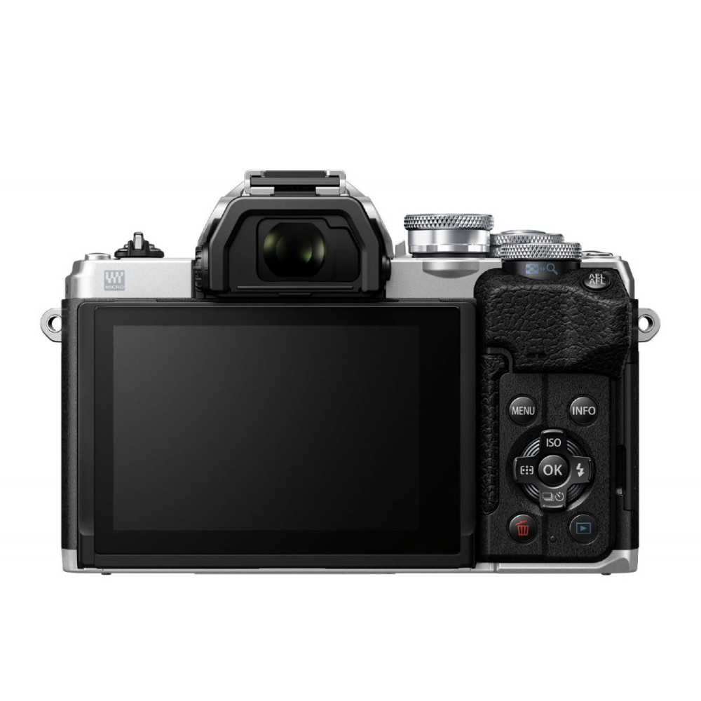 Olympus E-M10 IV Camera 1442 EZ Pancake Kit slv/slv,  M.Zuiko Digital ED 14-42mm F3.5-5.6 EZ silver