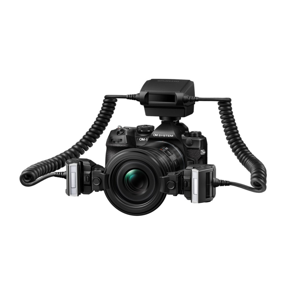 Olympus OM System OM-1 II body black w. CB-USB13 USB cable,  Shoulder strap, BLX-1 Li-ion battery