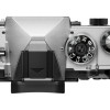 Olympus OM-System OM-3 body silver, CB-USB13 USB cable, Shoulder strap, Instruction manual, Warranty